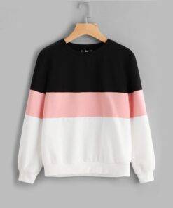 Women’s Casual Colorful Sweatshirt FASHION & STYLE Sweaters & Sweatshirts cb5feb1b7314637725a2e7: Multi