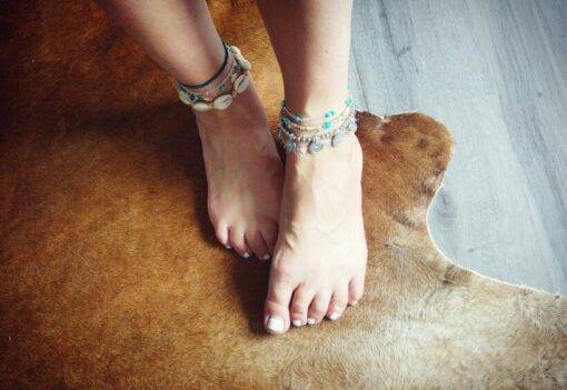 Hippie Women’s Anklet / Bracelet Anklets JEWELRY & ORNAMENTS b72f4ca38e4d5f7c147382: Anklet 21 cm|Bracelet 16 cm