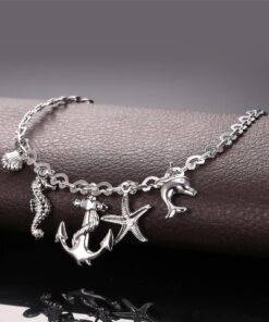 Women’s Summer Sea Design Anklets Anklets JEWELRY & ORNAMENTS cb5feb1b7314637725a2e7: Gold|Silver 