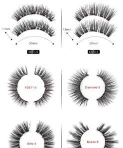 Magnetic Magnetic False Eyelashes and Eyeliner Set BEAUTY & SKIN CARE Magnetic Eyelashes a1fa27779242b4902f7ae3: 1|AD811-5|Diamond-5|Doha-5|KS01-5|KS02-5|Miami-5 