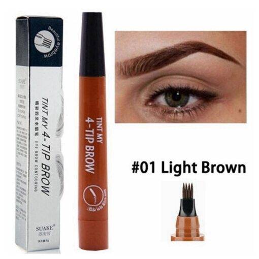 Waterproof Eyebrow Pen BEAUTY & SKIN CARE Makeup Products cb5feb1b7314637725a2e7: 01|02|03|04