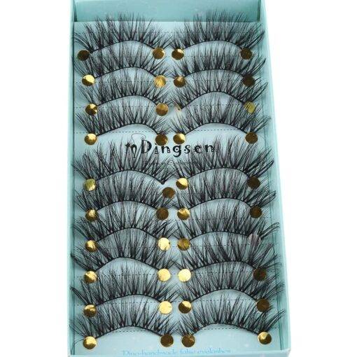 3D False Eyelashes 10 pcs Set BEAUTY & SKIN CARE Magnetic Eyelashes ba2a9c6c8c77e03f83ef8b: 13 mm