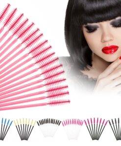 Set of 50 Disposable Micro Eyelash Brushes BEAUTY & SKIN CARE Magnetic Eyelashes a4a8fbf9f14b58bf488819: Black|Black Blue|Black Red|Black Yellow|Pink|White Black|White Rosy 