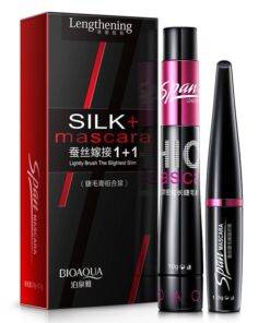 Volume Mascara / Silk Eyelash Fibre 2 in 1 BEAUTY & SKIN CARE Makeup Products cb5feb1b7314637725a2e7: Black 
