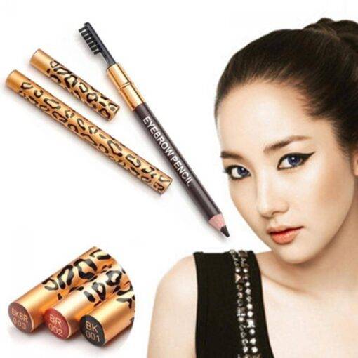Women`s Leopard Style Eyebrow Pencil BEAUTY & SKIN CARE Makeup Products cb5feb1b7314637725a2e7: Black|Brown|Dark Coffee|Grey|Light Coffee