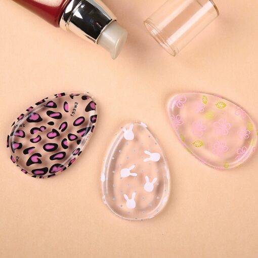 Patterned Silicone Makeup Puffs BEAUTY & SKIN CARE Makeup Products cb5feb1b7314637725a2e7: Blue|Blue Flower|Clear|Clear 2|Gold Glitter|Heart|Rabbit|Rose