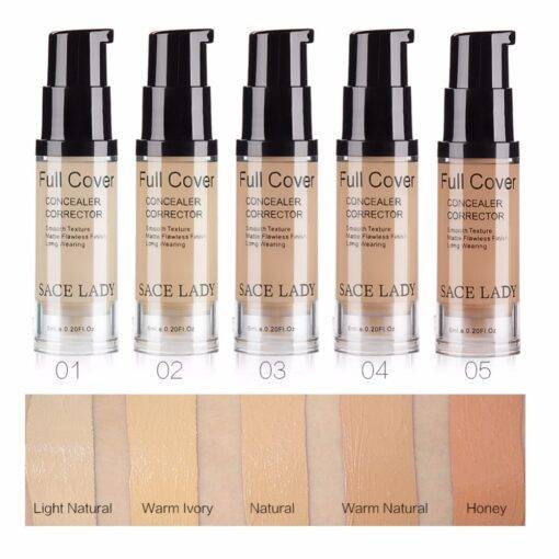 All Skin Types Concealer BEAUTY & SKIN CARE Makeup Products cb5feb1b7314637725a2e7: 01 Light Natural|02 Warm Ivory|03 Natural|04 Warm Natural|05 Honey|06 5 Colors Set