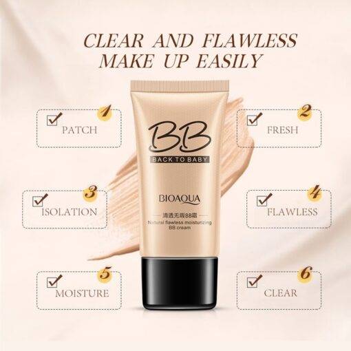 Natural Pore Cover Moisturizing BB Cream BEAUTY & SKIN CARE Makeup Products cb5feb1b7314637725a2e7: Ivory White|Light Skin Color|Natural color