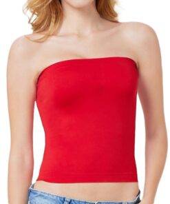 Cute Summer Strapless Seamless Cotton Women’s Top Camisoles & Thermals FASHION & STYLE cb5feb1b7314637725a2e7: Apricot|Black|Coffee|Purple|Red|White 