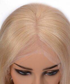 Lace Front Human Hair Blonde Short Bob Wig BEAUTY & SKIN CARE Hair Extension & Wigs cb5feb1b7314637725a2e7: #613 