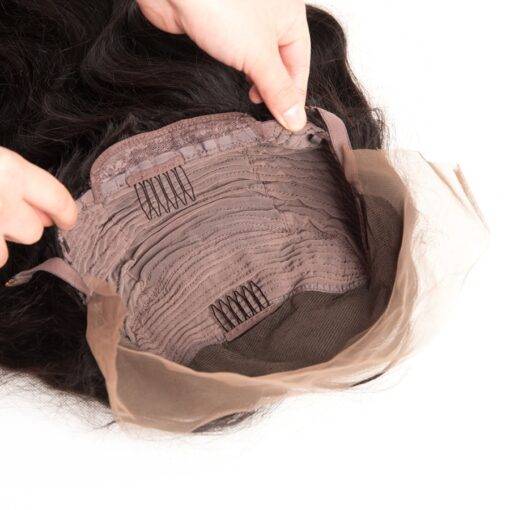 Straight Human Hair Wig with Baby Hair BEAUTY & SKIN CARE Hair Extension & Wigs cb5feb1b7314637725a2e7: Natural color
