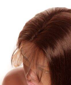 Light Brown Long Straight Lace Remy Human Hair Wig BEAUTY & SKIN CARE Hair Extension & Wigs cb5feb1b7314637725a2e7: Brown 
