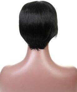 Women’s Cabaret Short Black Wig BEAUTY & SKIN CARE Hair Extension & Wigs cb5feb1b7314637725a2e7: Black 