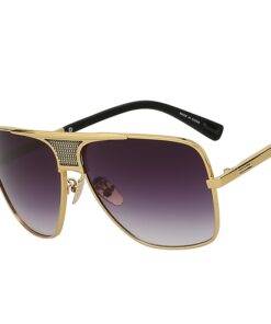 Men’s Vintage Oversized Sunglasses FASHION & STYLE Sunglasses & Frames cb5feb1b7314637725a2e7: Black|Black Clear|Black Smoke|Brown Gold|Gold Clear 