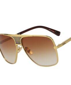 Men’s Vintage Oversized Sunglasses FASHION & STYLE Sunglasses & Frames cb5feb1b7314637725a2e7: Black|Black Clear|Black Smoke|Brown Gold|Gold Clear