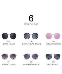 Women’s Fashion Square Polarized Sunglasses FASHION & STYLE Sunglasses & Frames af7ef0993b8f1511543b19: Black|Brown|Gray|Green|Pink|Purple 