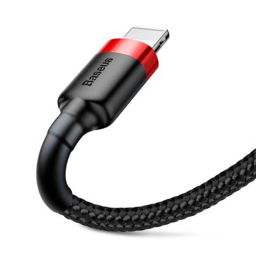 USB Charging Cable with Braided Nylon Jacket Mobile Accessories PHONES & GADGETS cb5feb1b7314637725a2e7: Black|Gold and Black|Grey and Black|Red