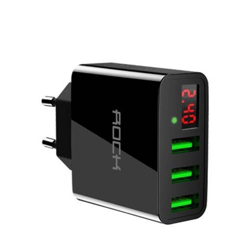 Triple USB Travel Charger with Voltage & Current Display Mobile Accessories PHONES & GADGETS 1ef722433d607dd9d2b8b7: China|Russian Federation