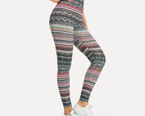 Women’s Multicolor High Waist Sexy Leggings FASHION & STYLE Jeans & Jeggings cb5feb1b7314637725a2e7: Multicolor