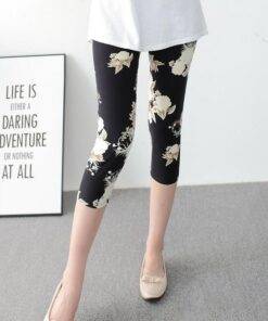 Women’s Printed Capri Leggings FASHION & STYLE Jeans & Jeggings cb5feb1b7314637725a2e7: as picture 