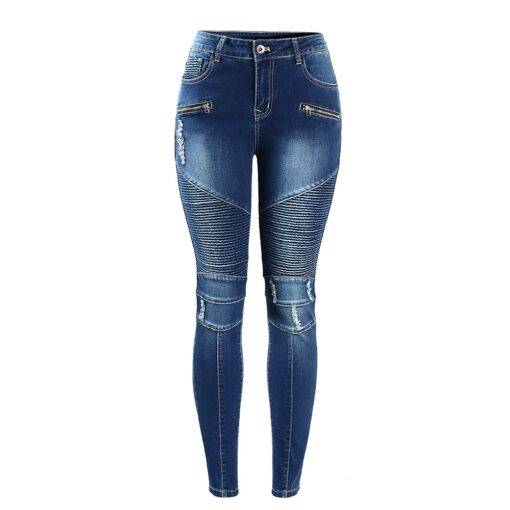 Women’s Skinny Mid Waist Jeans FASHION & STYLE Jeans & Jeggings cb5feb1b7314637725a2e7: Blue