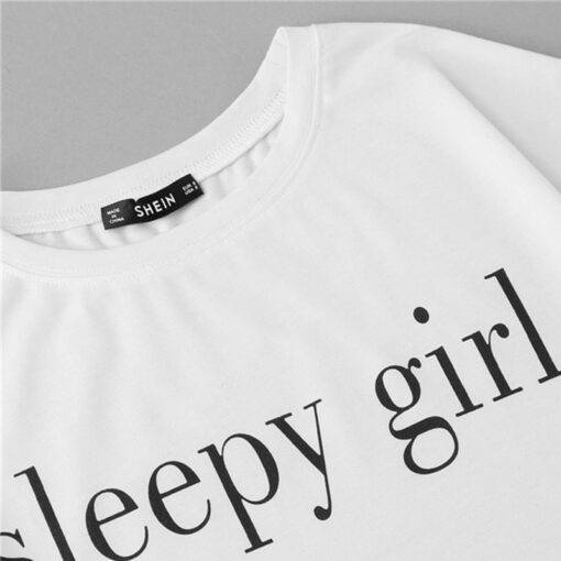 Women’s Two Pieces Pajama Set FASHION & STYLE Sleepwear cb5feb1b7314637725a2e7: White + Pink