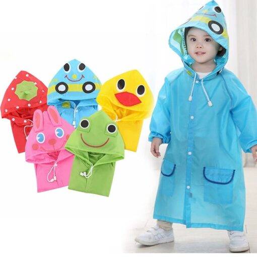 Cartoon Animal Style Waterproof Сoats Children & Baby Fashion FASHION & STYLE cb5feb1b7314637725a2e7: Army Green|Pink|Red|Sky Blue|Yellow
