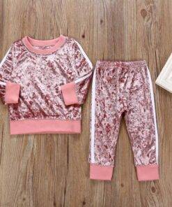 Girl’s Fashion Bright Polyester Clothes Set Children & Baby Fashion FASHION & STYLE cb5feb1b7314637725a2e7: Brown|Gray|Pink|Purple|Red