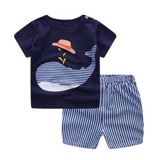 Baby Boy’s Summer Cute Whale Printed Clothing Set Children & Baby Fashion FASHION & STYLE cb5feb1b7314637725a2e7: 1|2|3|4|5|6|7|8