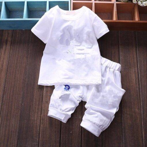 Baby Boy’s Sharks Patterned Clothing Set Children & Baby Fashion FASHION & STYLE cb5feb1b7314637725a2e7: Black 1|Black 2|Red|White