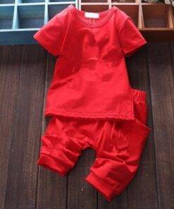Baby Boy’s Sharks Patterned Clothing Set Children & Baby Fashion FASHION & STYLE cb5feb1b7314637725a2e7: Black 1|Black 2|Red|White 
