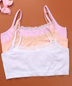 Girl’s Lace Training Bras Children & Baby Fashion FASHION & STYLE cb5feb1b7314637725a2e7: Beige|Pink|White