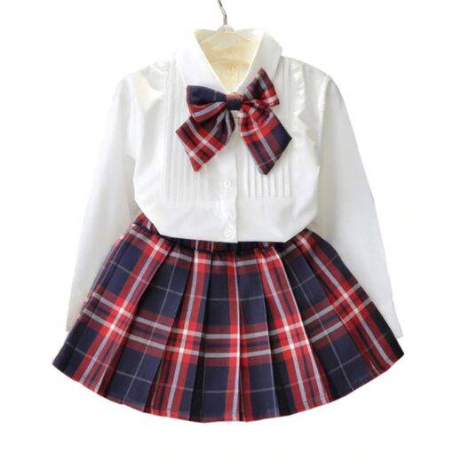 Girl’s School Style Cotton Clothing Set Children & Baby Fashion FASHION & STYLE cb5feb1b7314637725a2e7: 1|2|3|4|5|6|7|8