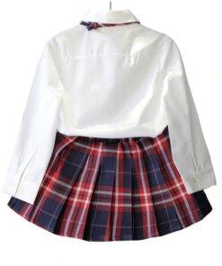 Girl’s School Style Cotton Clothing Set Children & Baby Fashion FASHION & STYLE cb5feb1b7314637725a2e7: 1|2|3|4|5|6|7|8 