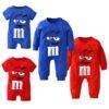 Fashion Colorful Baby’s Long Sleeved Jumpsuit Children & Baby Fashion FASHION & STYLE cb5feb1b7314637725a2e7: Long Sleeve Blue|Long Sleeve Red|Short Sleeve Blue|Short Sleeve Red