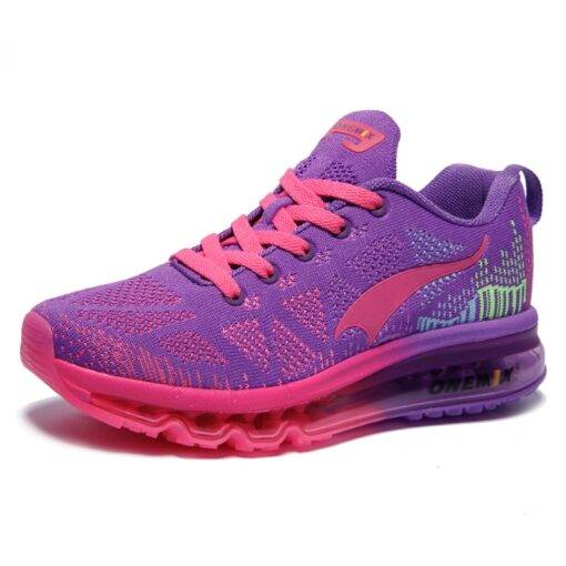 Women’s Sport Breathable Sneakers SHOES, HATS & BAGS Sports Shoes & Floaters cb5feb1b7314637725a2e7: Black White|Black/Green|Black/Orange|Blue|Pink|Pink + Blue|Purple Peach
