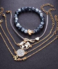 Women’s Boho Layered Beaded Bracelet Bracelets & Bangles JEWELRY & ORNAMENTS Pearls & Gemstones a1fa27779242b4902f7ae3: 1 