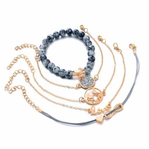Women’s Boho Layered Beaded Bracelet Bracelets & Bangles JEWELRY & ORNAMENTS Pearls & Gemstones a1fa27779242b4902f7ae3: 1