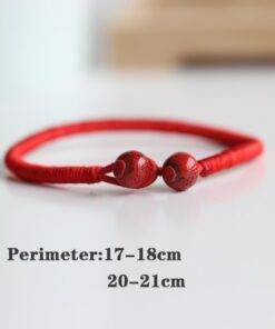 Lucky Red String Bracelet with Ceramic Beads, 2Pcs/lot Bracelets & Bangles JEWELRY & ORNAMENTS Pearls & Gemstones ba2a9c6c8c77e03f83ef8b: 18 cm|21 cm|23 cm 