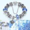 Women’s Crown Silver Charm Bracelet Bracelets & Bangles JEWELRY & ORNAMENTS Pearls & Gemstones cb5feb1b7314637725a2e7: Black|Blue|Pink|Yellow