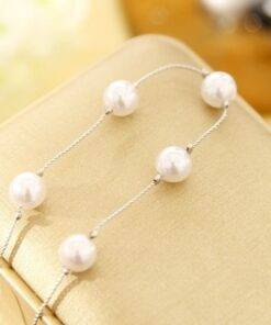 Women’s Cute Pearl Bracelet Bracelets & Bangles JEWELRY & ORNAMENTS Pearls & Gemstones  