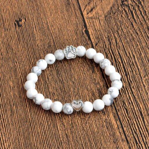 Anitique Charm Stone Bracelets Bracelets & Bangles JEWELRY & ORNAMENTS Pearls & Gemstones cb5feb1b7314637725a2e7: Blue|Green|Lava Stone|Matt|Shine|White