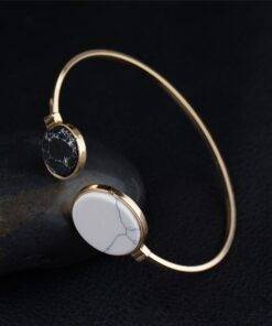White and Black Marble Stone Bangle Bracelets & Bangles JEWELRY & ORNAMENTS Pearls & Gemstones cb5feb1b7314637725a2e7: 1|2|3|4 