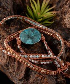 Multilayer Leather Natural Turquoise Stone Women’s Bracelet Bracelets & Bangles JEWELRY & ORNAMENTS Pearls & Gemstones 8d255f28538fbae46aeae7: 1|2|3 