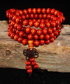 108 Beads Natural Sandalwood Meditation Bracelet Bracelets & Bangles JEWELRY & ORNAMENTS Pearls & Gemstones 8d255f28538fbae46aeae7: Black|Dark Red|Green|Red|White 