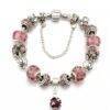Women’s Glass Charm Bracelet Bracelets & Bangles JEWELRY & ORNAMENTS Pearls & Gemstones cb5feb1b7314637725a2e7: Blue|Pink|Purple|Red|White