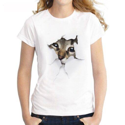 Women’s Cat Printed T-Shirt Dresses & Jumpsuits FASHION & STYLE 11897ea6f3aa169ef43963: 1|2|3|4|5|6