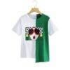 Women’s Asymmetrical Cartoon Printed T-Shirt Dresses & Jumpsuits FASHION & STYLE cb5feb1b7314637725a2e7: Green