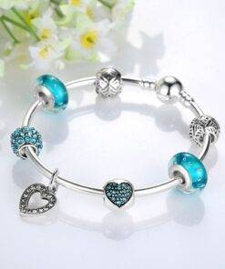 Women’s Luxury Heart Embellished Charm Bangle Bracelets & Bangles JEWELRY & ORNAMENTS Pearls & Gemstones ba2a9c6c8c77e03f83ef8b: 18 cm / 7.09 inch|20 cm / 7.87 inch 