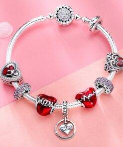 Women’s Red Heart Shaped Pendants Charm Bracelets Bracelets & Bangles JEWELRY & ORNAMENTS Pearls & Gemstones ba2a9c6c8c77e03f83ef8b: 17 cm / 6.69 inch|19 cm / 7.48 inch 